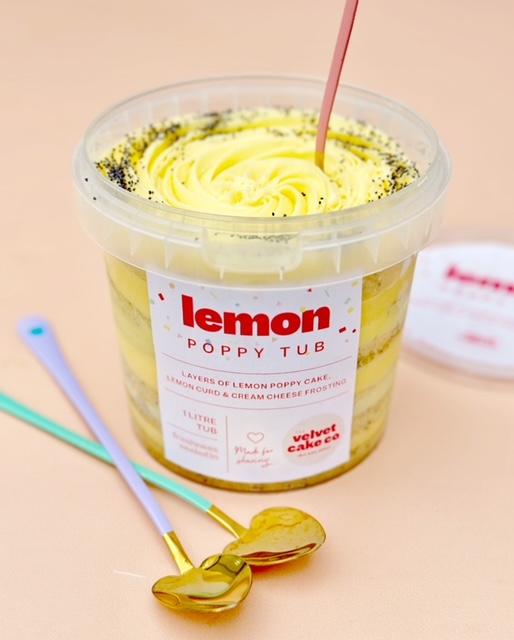 Lemon Poppy Cake Tub - Image 3