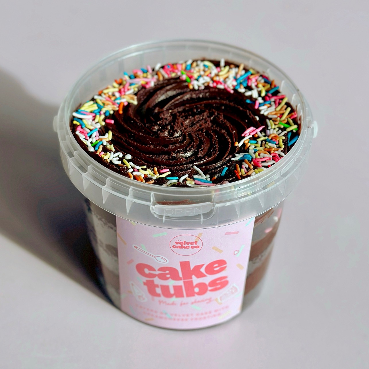 Chocolate Cake Tub - Image 3