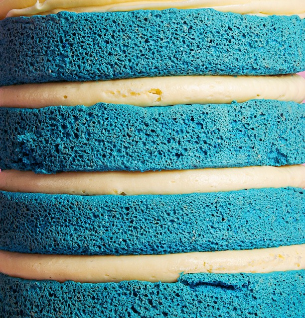 Coated Blue Velvet Cake - Image 2