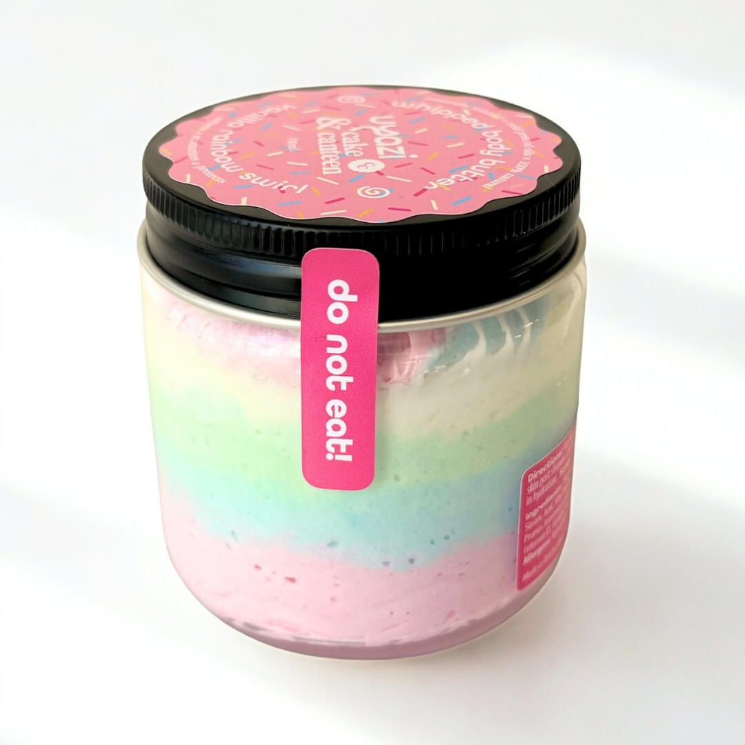 Rainbow Vanilla Swirl - Whipped Body Butter